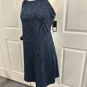 Eddie Bauer Harmony Sleeveless Athletic Dress Indigo Size S UPF 50